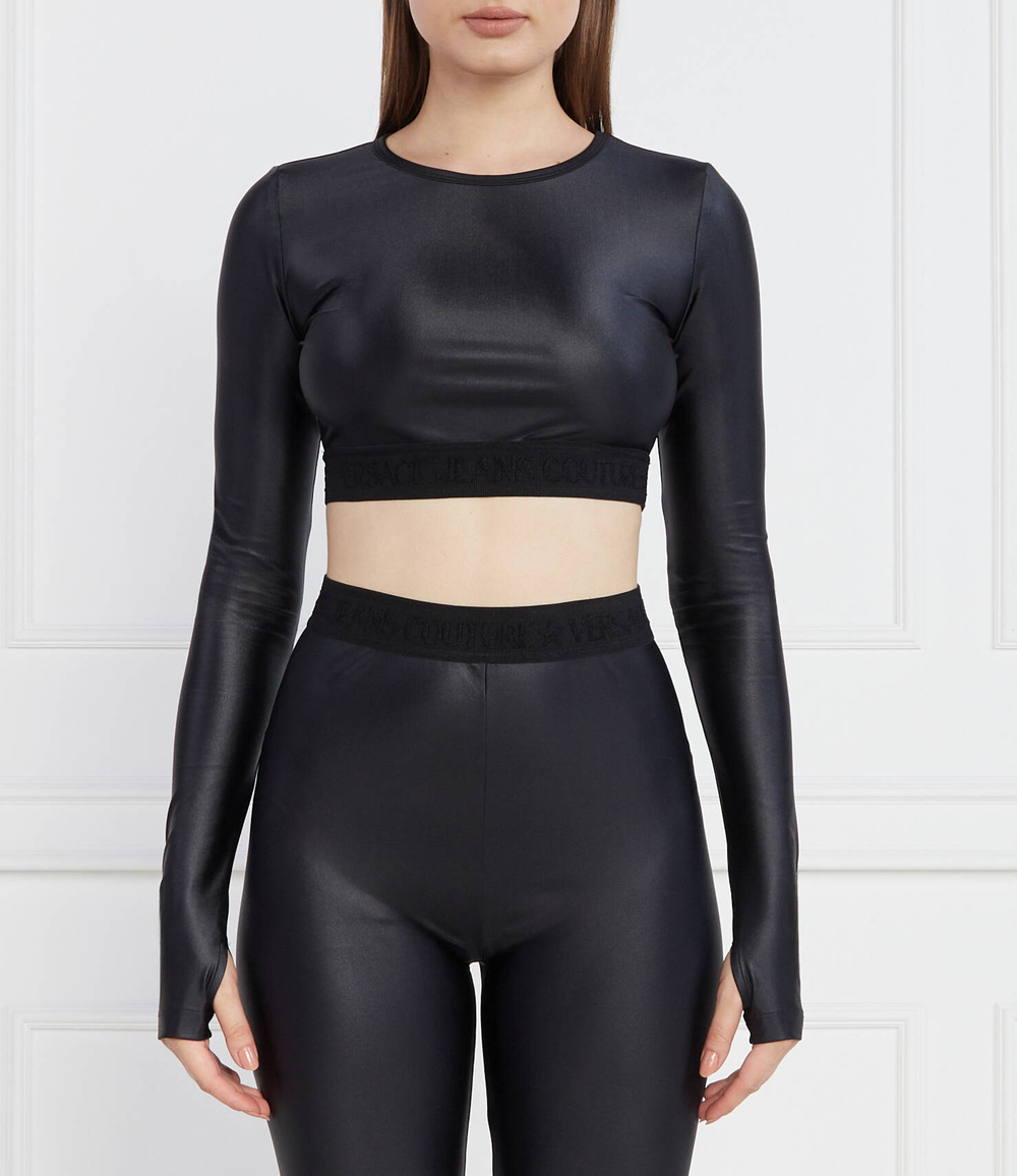 Блузка Versace Jeans Couture - черный(75HAH218J0062)