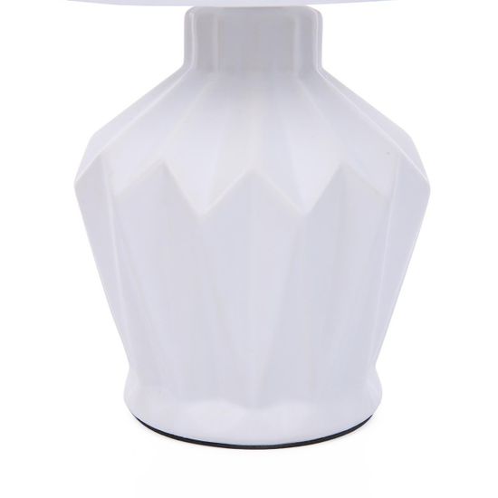 8226/1T MODERNI LN25 384 белый, керамика/текстиль Настольная лампа E14 1*40W 220V ORIGAMIA