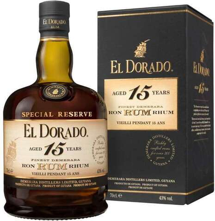 Ром El Dorado Aged 15 Years Special Reserve, 0.7 л
