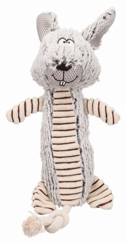 TRIXIE Игрушка для собак из плюша и полиэстера "Кролик", 35 см