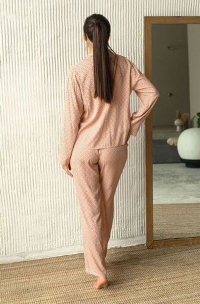 Брючный комплект для сна Aleksa (Размер: L) (Цвет: разноцветный)