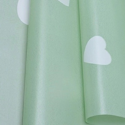 Пленка матовая "Сердца" 58см*10м