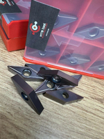 Токарная пластина VBMT160408-TT ZP137 (поштучно)Профессиональное решение для чистовой обработки нержавеющих сталей