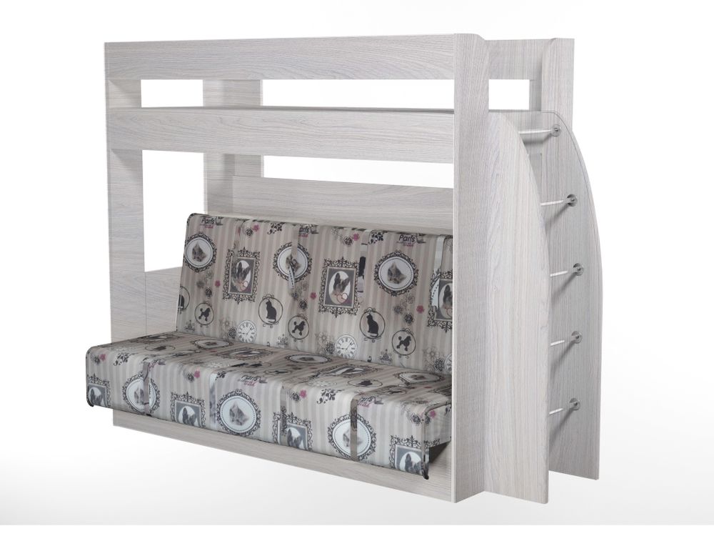 Уголок школьника Омега 17 Кровать - диван 2х ярусная