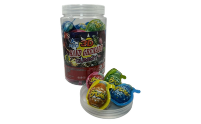 Желе Граната  3Д (HAND GRENADE GUMMY)  20*30