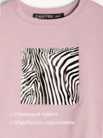 Лонгслив детский с принтом