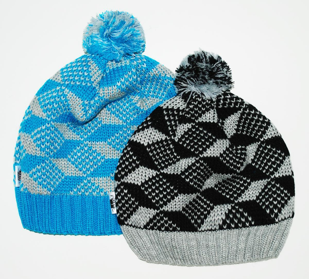 Шапка-колпачок "3D" (46-48(1-2 лет), синий )