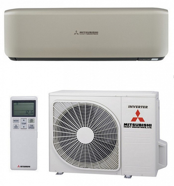 Сплит-система инверторного типа Mitsubishi Heavy SRK50ZS-WT/SRC50ZS-W (titanium)