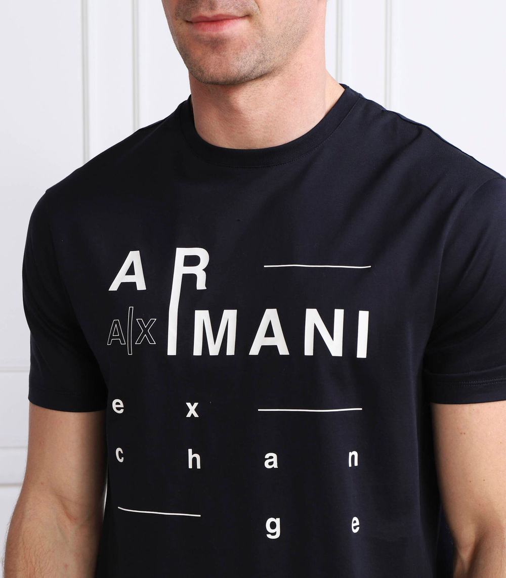 футболка Armani Exchange - темно-синий(3RZTFC ZJ9AZ)