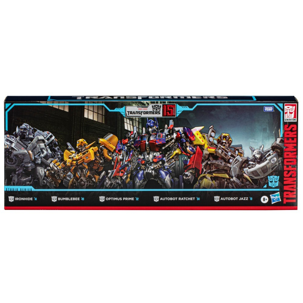 Hasbro Transformers Generations Studio Series - Набор фигурок «Трансформеры: Фильм 1», посвященный 15-летнему юбилею / артикул F3941 / GTIN 5010994124502