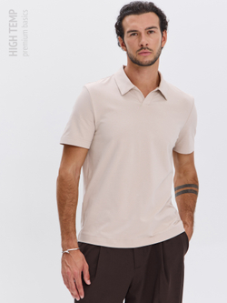 Футболка-поло трикотажная повседневная