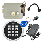 СКУД комплект "Дача" с круглой кодонаборной панелью