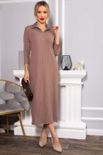 Платье трикотажное Каприччио (коричневое) П14591-10М LT Collection