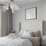 Citilux AXIS CL313261 Люстра хрустальная потолочная Хром