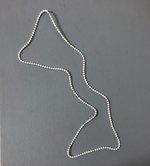 Цепь-петля для рулонных штор 3,2 х 4,2 мм закольцованная 320 см H=160 см, белая