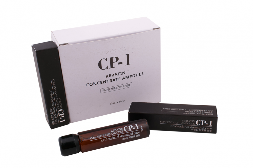 Набор: Эссенция-концентрат для волос Esthetic House CP-1 Кератин Keratin Concentrate Ampoule 10 мл*10 шт