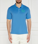 Поло La Martina - голубой(YMP001 PK001)