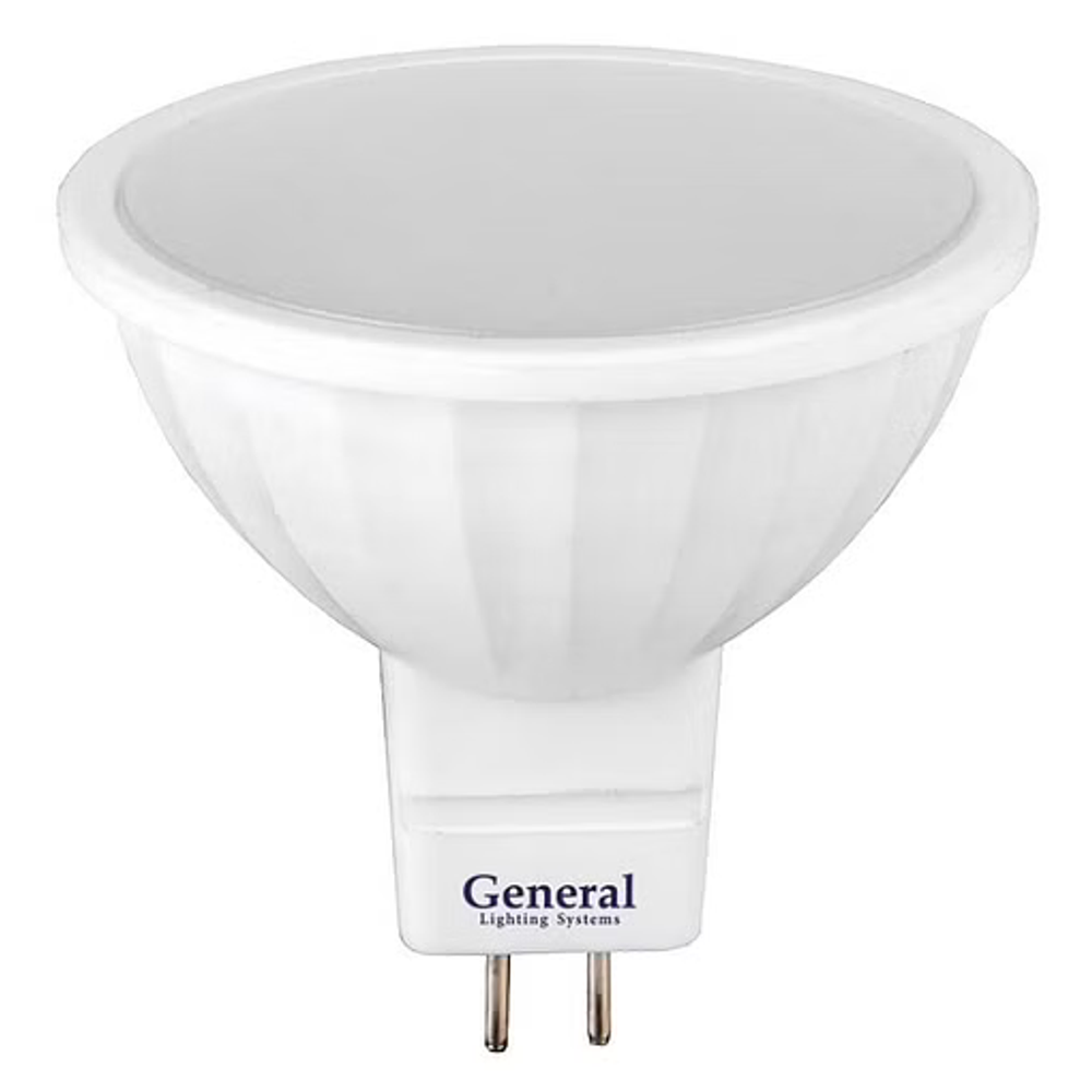 Лампа светодиодная GLDEN-MR16-B-10-230-GU5.3-4000