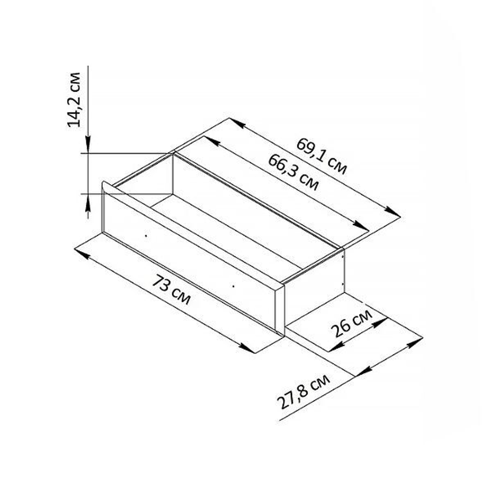Шкаф-витрина Бритта двухдверная, с полками, массив сосны, белый воск