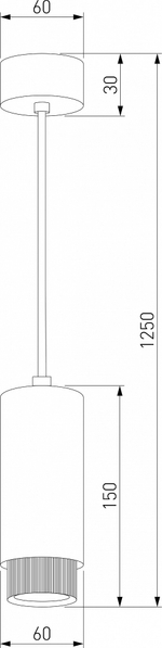 Подвесной светильник Elektrostandard Nubis a064792