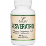 Double Wood Supplements - Resveratrol 120 capsules