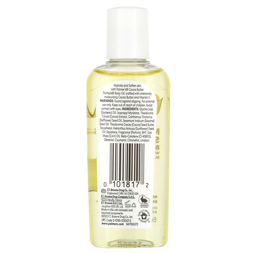 Palmer's, Cocoa Butter Formula® с витамином E, масло для тела, 50 мл (1,7 жидк. унции)