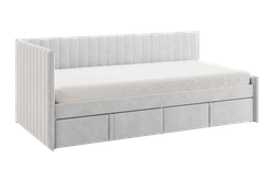 Кровать тахта с ящиком Твикс (велюр) МФ Мебельсон, г. Ижевск