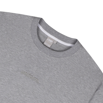Футболка UNIFORM Relaxed серый меланж