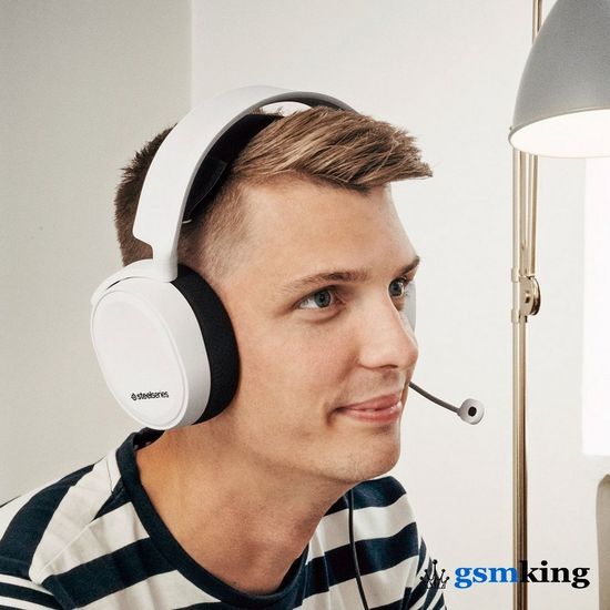 SteelSeries Arctis 3 Gaming Headset 2019 Edition White (Белый)