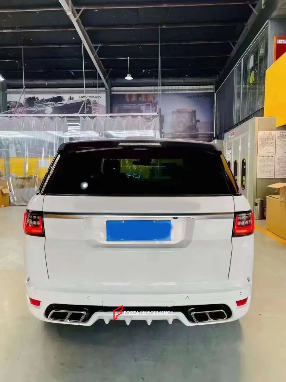 Обвес переделка для LAND ROVER RANGE ROVER SPORT 2014 - 2017 ДО SVR 2018 - 2021