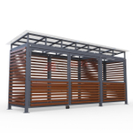 Площадка для сбора мусора Район на 2 контейнера + КГГ