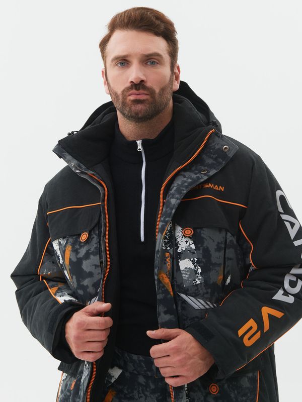 Костюм зимний Канада V-2 ткань Исландия цвет КМФ192/Черный