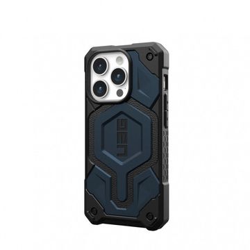 Чехол с поддержкой MAGSAFE Uag Monarch Pro для iPhone 15 Pro MAX 6.7", цвет синий (Mallard)