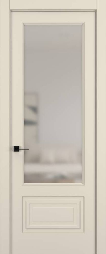Дверь 021V ELEGANT Матовый Марципан
