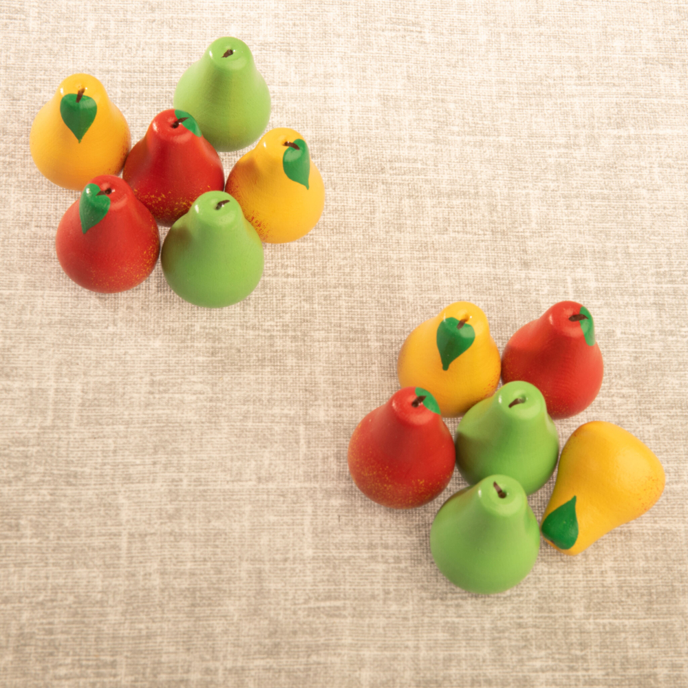 Счетный материал «12 груш» в мешочке, Леснушки