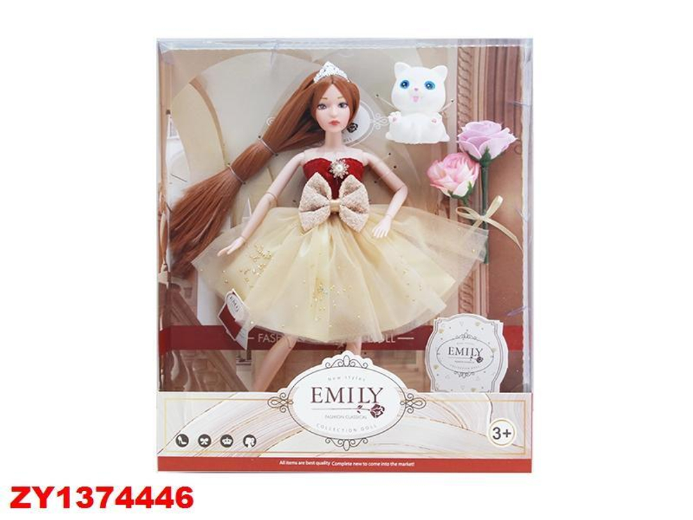 Кукла тип Модель на шарнирах 33см, коробка QJ125