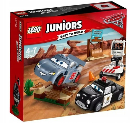 Конструктор LEGO Juniors 10742 Тачки 3 - Тренировка скорости