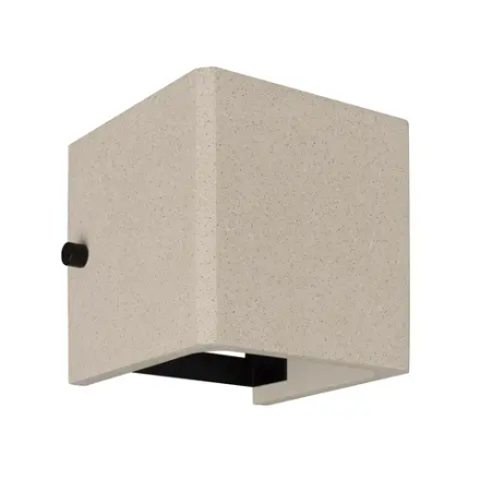 Светильник LGD-PERAN-WALL-S120x120-6W Warm3000 (WH, 0-80 deg, 230V) (Arlight, IP65 Бетон, 3 года) 058169