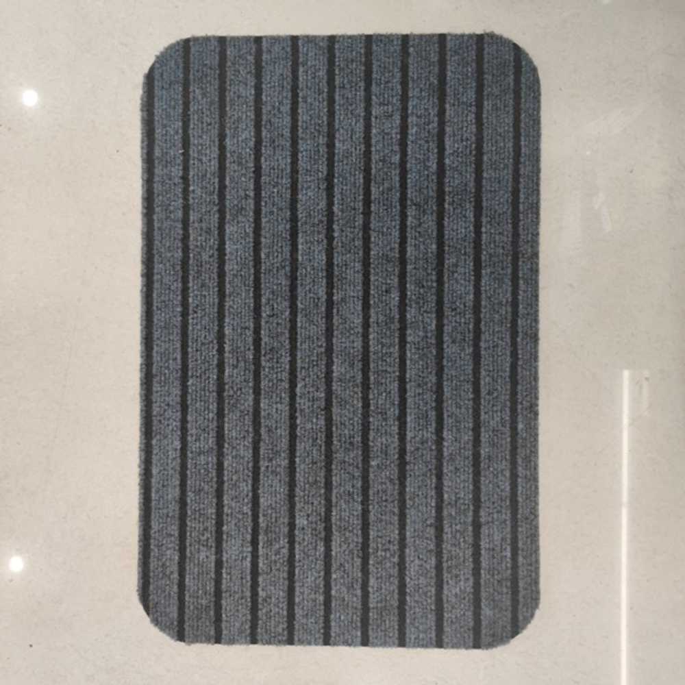 Коврик придверный «Гранит» 43*68 серый