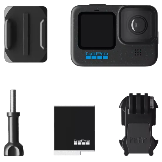 Экшн-камера GoPro HERO12 Black, стабилизация 6.0, 1720 мА·ч, черный