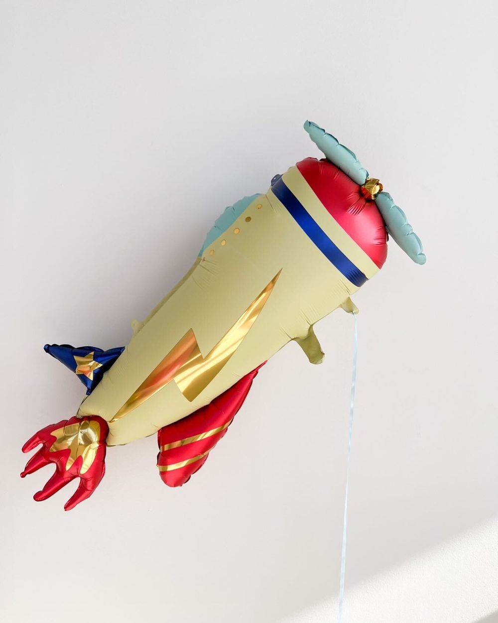 Шар фигура Самолет ретро Пати Деко 