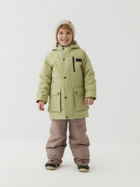 Парка демисезонная "Фисташка"