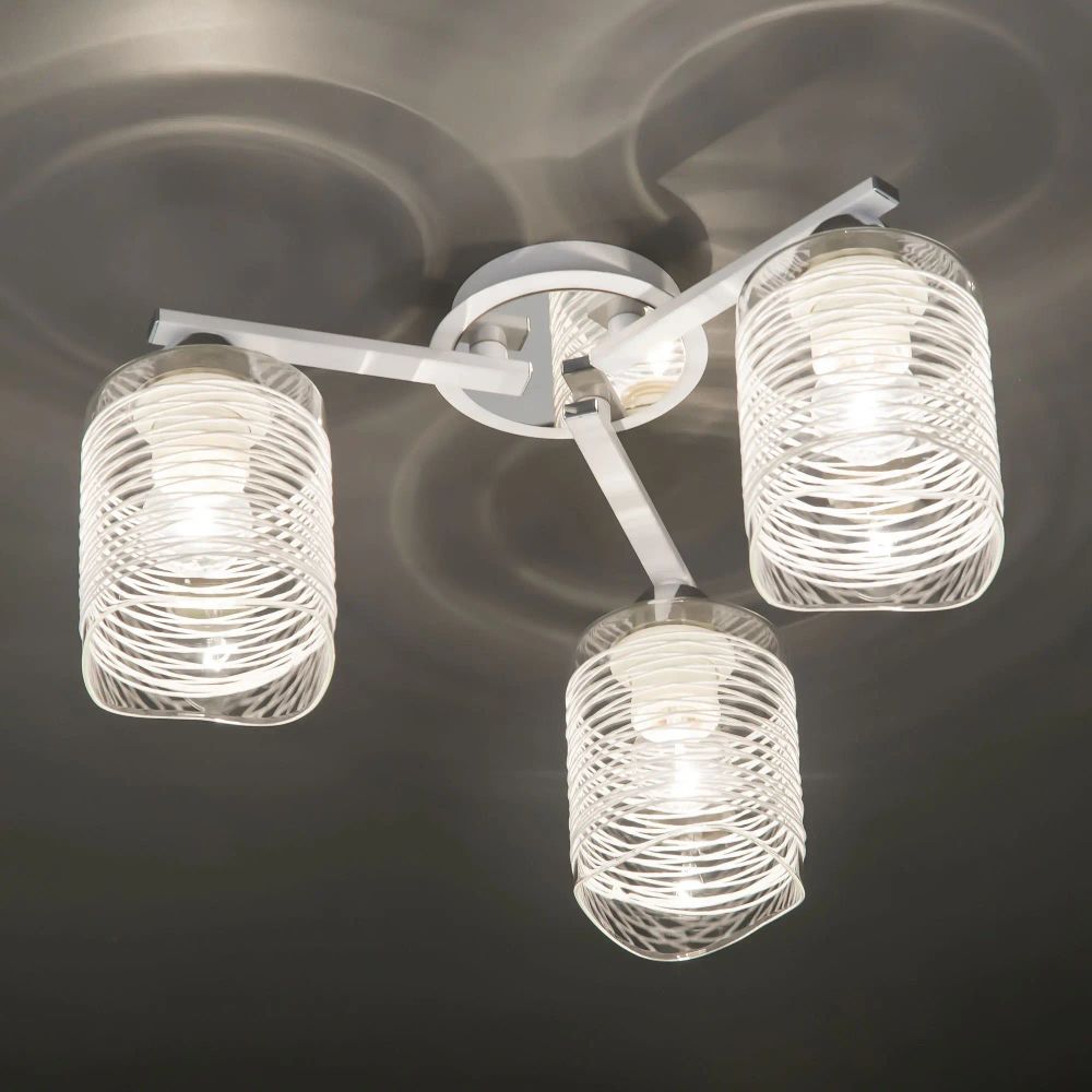 Citilux Лора CL146137 Люстра потолочная Белая