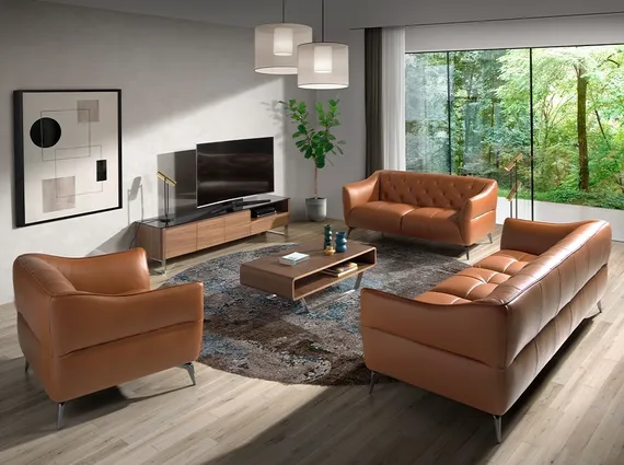 Кресло Angel Cerda 5098 с кожаной обивкой капитоне