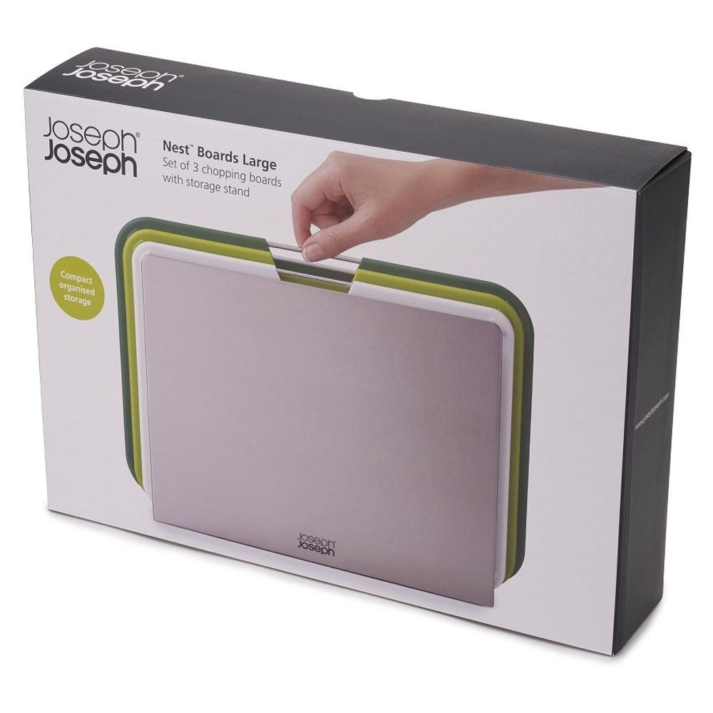 Набор разделочных досок Nest Large зелёный