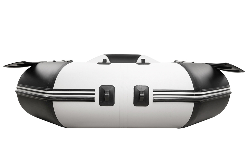 Броня-280 М белый-черный (лодка ПВХ с усилением)