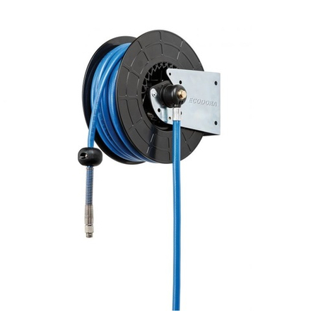 Катушка открытая для воздуха и воды со шлангом, диаметр 8х12 мм, длина 12 м, ECODORA (Италия)