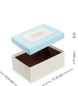 Packing Symphony WF-06/1-B Коробка «Прямоугольник» цв.молочн./голуб.