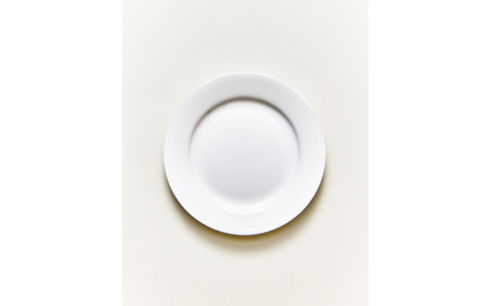 Zara Home тарелка пирожковая из костяного фарфора, цвет белый, 15.2 см