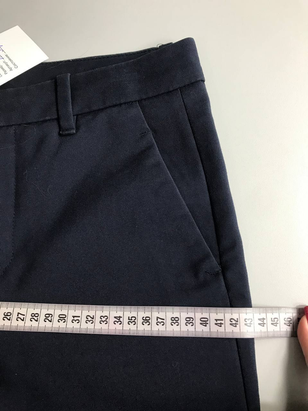 Брюки Zara прямого кроя, маркировка XS, визуально на 42 размер